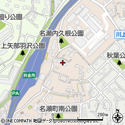 神奈川県横浜市戸塚区名瀬町372周辺の地図