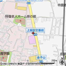 神奈川県横浜市泉区上飯田町2078-1周辺の地図