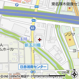 神奈中厚木オートガススタンド周辺の地図