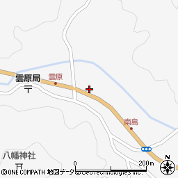 京都府福知山市雲原180周辺の地図