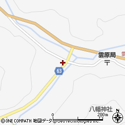 京都府福知山市雲原740周辺の地図