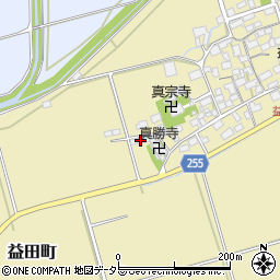 滋賀県長浜市益田町308周辺の地図