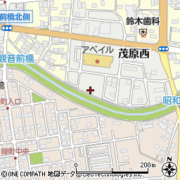 鶴島公園周辺の地図