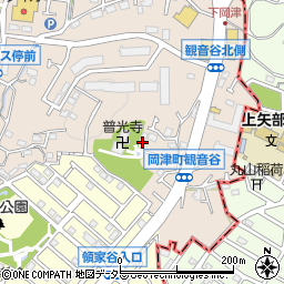 神奈川県横浜市泉区岡津町92周辺の地図