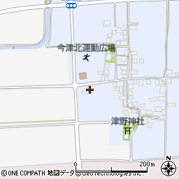 滋賀県高島市今津町北仰8周辺の地図