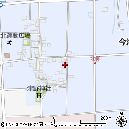 滋賀県高島市今津町北仰301周辺の地図