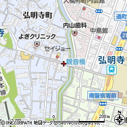【イメージフォトブック】弘明寺商店街周辺の地図