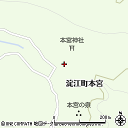 鳥取県米子市淀江町本宮264周辺の地図