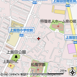 神奈川県横浜市泉区上飯田町1961-1周辺の地図