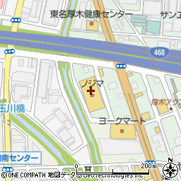 神奈川県厚木市岡田3005周辺の地図
