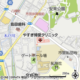 日立記念病院周辺の地図