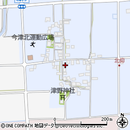 滋賀県高島市今津町北仰311周辺の地図