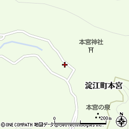 鳥取県米子市淀江町本宮279周辺の地図