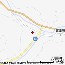 京都府福知山市雲原745周辺の地図