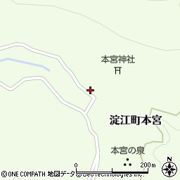 鳥取県米子市淀江町本宮267周辺の地図