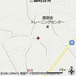 岐阜県恵那市三郷町野井1969周辺の地図