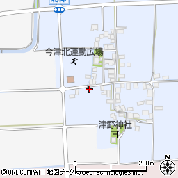 滋賀県高島市今津町北仰329周辺の地図