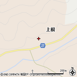 京都府舞鶴市上根103周辺の地図