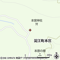 鳥取県米子市淀江町本宮268周辺の地図