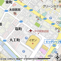鳥取県米子市末広町263周辺の地図