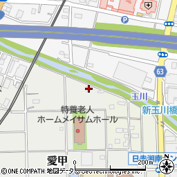 神奈川県厚木市愛甲2220周辺の地図