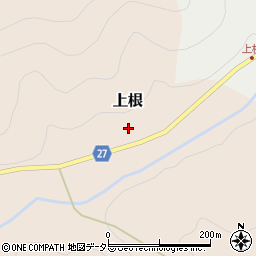京都府舞鶴市上根91周辺の地図