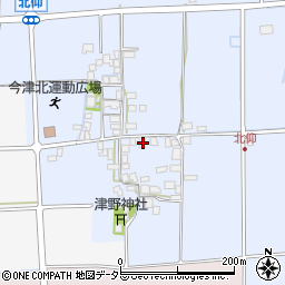 滋賀県高島市今津町北仰310周辺の地図