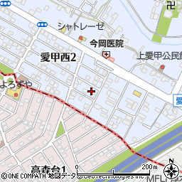 神奈川県厚木市愛甲西2丁目8-10周辺の地図