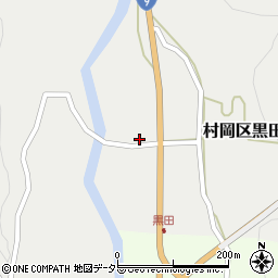 兵庫県美方郡香美町村岡区黒田1027周辺の地図