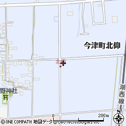 滋賀県高島市今津町北仰803周辺の地図