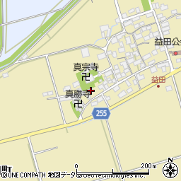 滋賀県長浜市益田町892周辺の地図