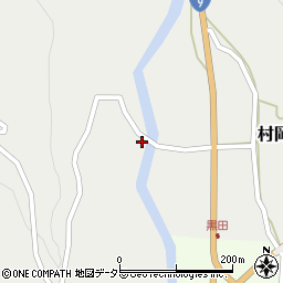 兵庫県美方郡香美町村岡区黒田172周辺の地図