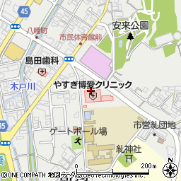 そうごう薬局　安来社日店周辺の地図