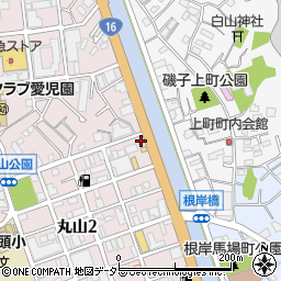磯子警察署丸山交番周辺の地図