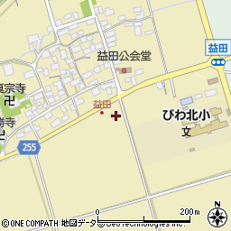滋賀県長浜市益田町170周辺の地図