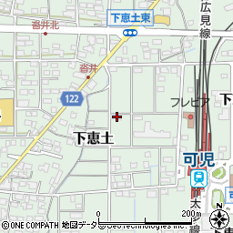 岐阜県可児市下恵土5158周辺の地図