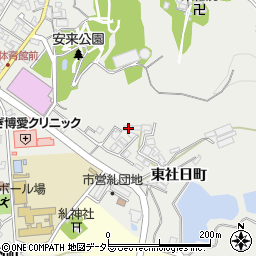 島根県安来市安来町1329周辺の地図
