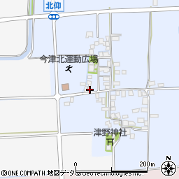 滋賀県高島市今津町北仰332周辺の地図