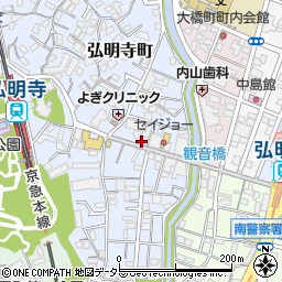 温活フィットネス健康の森・弘明寺アーケード教室周辺の地図