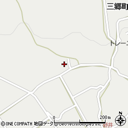 岐阜県恵那市三郷町野井2022周辺の地図