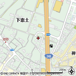 岐阜県可児市下恵土3028周辺の地図