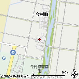 島根県安来市安来町123周辺の地図
