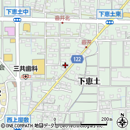 岐阜県可児市下恵土1523周辺の地図