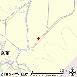京都府舞鶴市女布261周辺の地図
