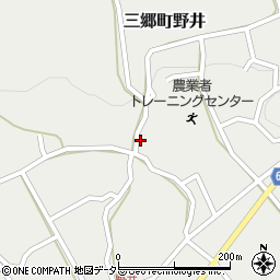 岐阜県恵那市三郷町野井1971周辺の地図