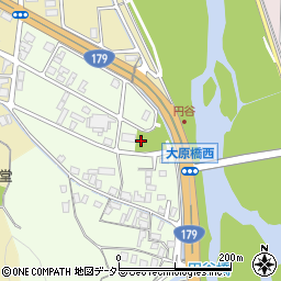 円谷児童遊園地周辺の地図