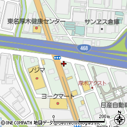 神奈川県厚木市岡田3018周辺の地図