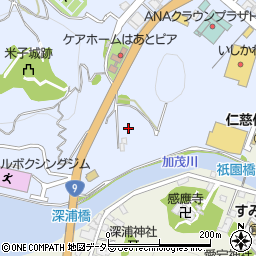 鳥取県米子市久米町周辺の地図