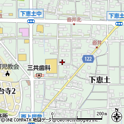 岐阜県可児市下恵土1537周辺の地図