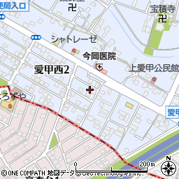 神奈川県厚木市愛甲西2丁目9-13周辺の地図